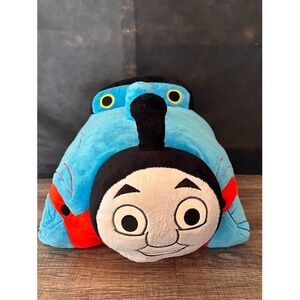 Thomas the Tank Engine Pillow Pet Plush Toy Blue Red Childrens‎ Bedding
